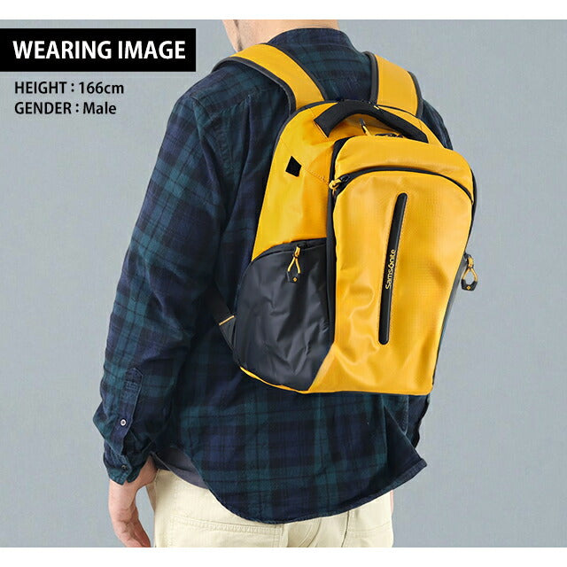 サムソナイト リュック メンズ レディース ブランド Samsonite エコダイバー バックパック リュックサック スクールバッグ イエロー バッグ SA-151348-YL