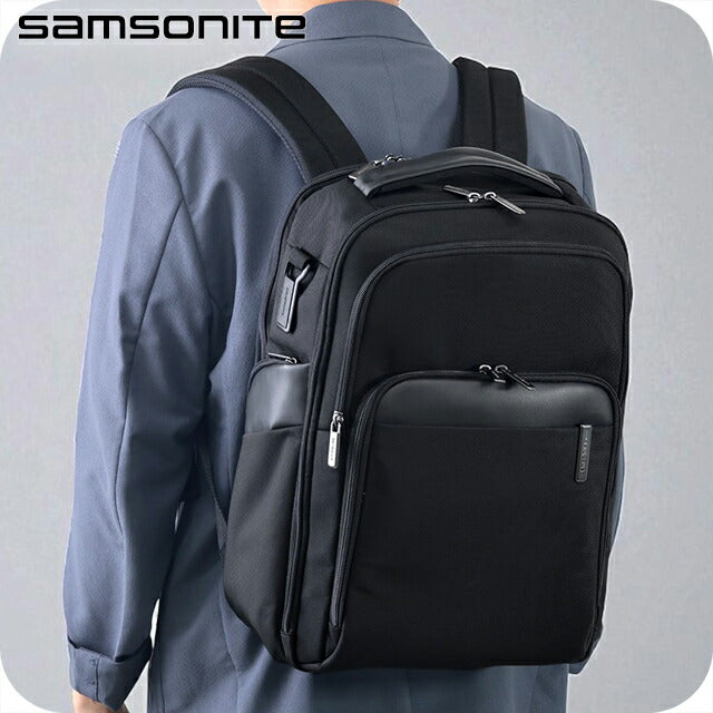 サムソナイト リュック メンズ ブランド Samsonite EVOSIGHT ビジネスカバン ビジネスバッグ バックパック リュックサック スクールバッグ SA-153522-BK
