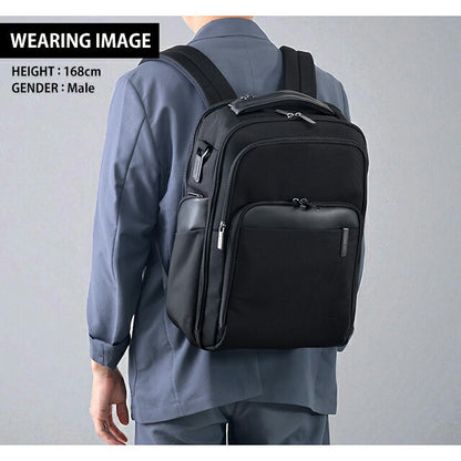 サムソナイト リュック メンズ ブランド Samsonite EVOSIGHT ビジネスカバン ビジネスバッグ バックパック リュックサック スクールバッグ SA-153522-BK