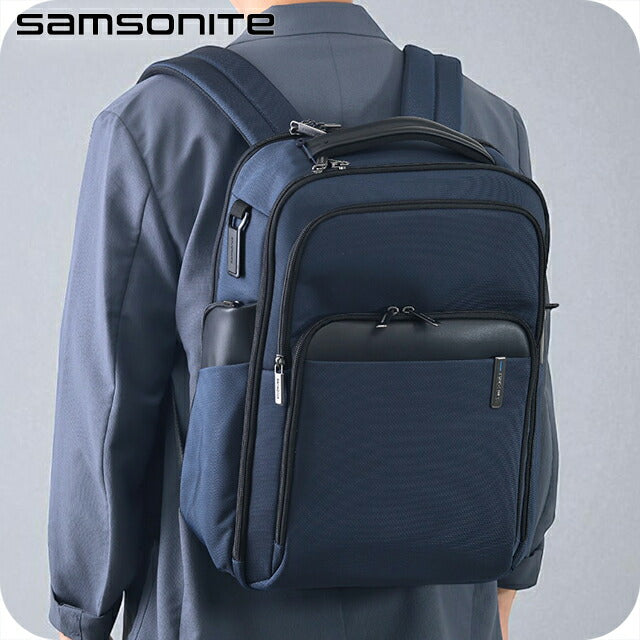 サムソナイト リュック メンズ ブランド Samsonite EVOSIGHT ビジネスカバン ビジネスバッグ バックパック リュックサック スクールバッグ SA-153522-BL
