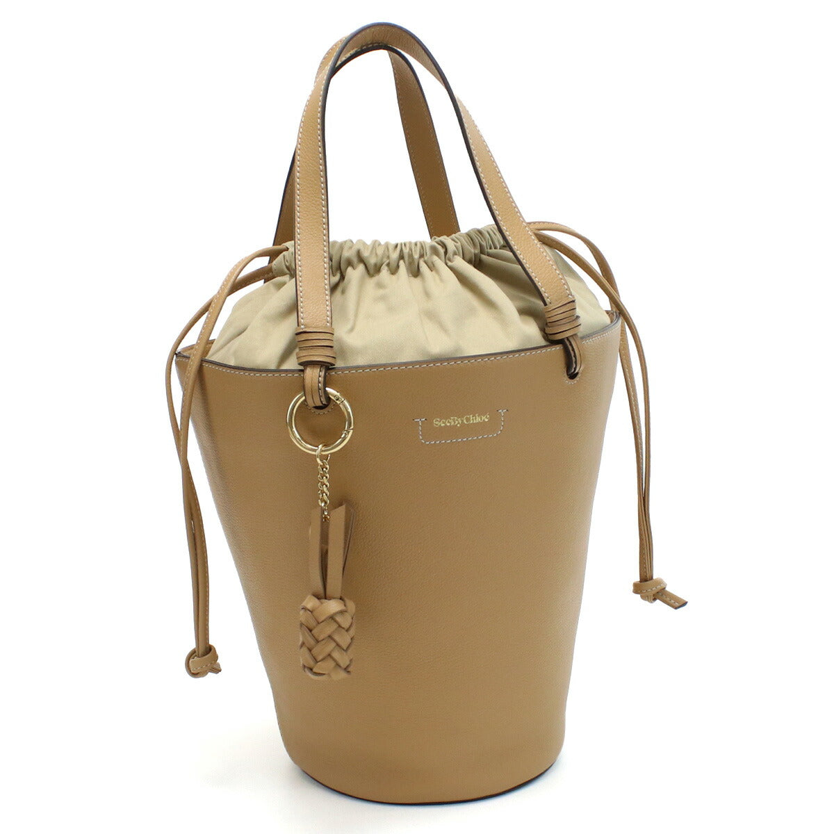 シーバイクロエ トートバッグ レディース レザー インド CHS21SSB06912 BISCOTTI BEIGE ベージュ系 バッグ SBC21SSB06912021