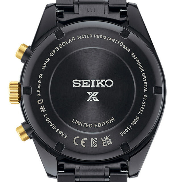 Seiko Prospex Speed Timer SEIKO Brand 100th Anniversary Limited GPS Satellite Radio Solar Watch Brand Men&