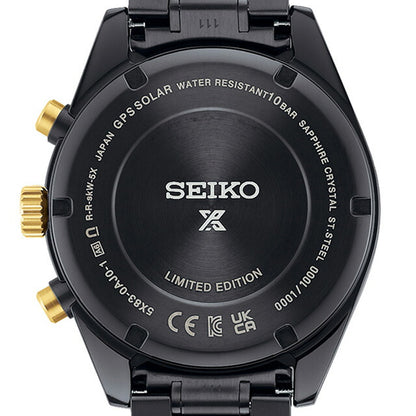 Seiko Prospex Speed Timer SEIKO Brand 100th Anniversary Limited GPS Satellite Radio Solar Watch Brand Men&