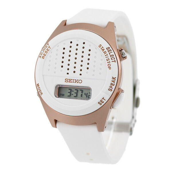 Seiko Audio Digital Watch Audio Watch Stopwatch Alarm Men&