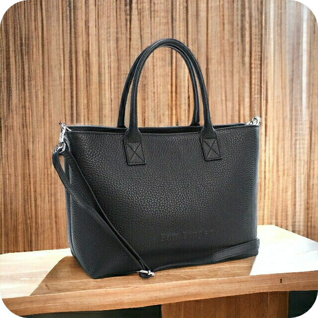 サラバーグラー トートバッグ レディース REGINA BUFALO レザー イタリア 75 NERO ブラック バッグ SBR075011