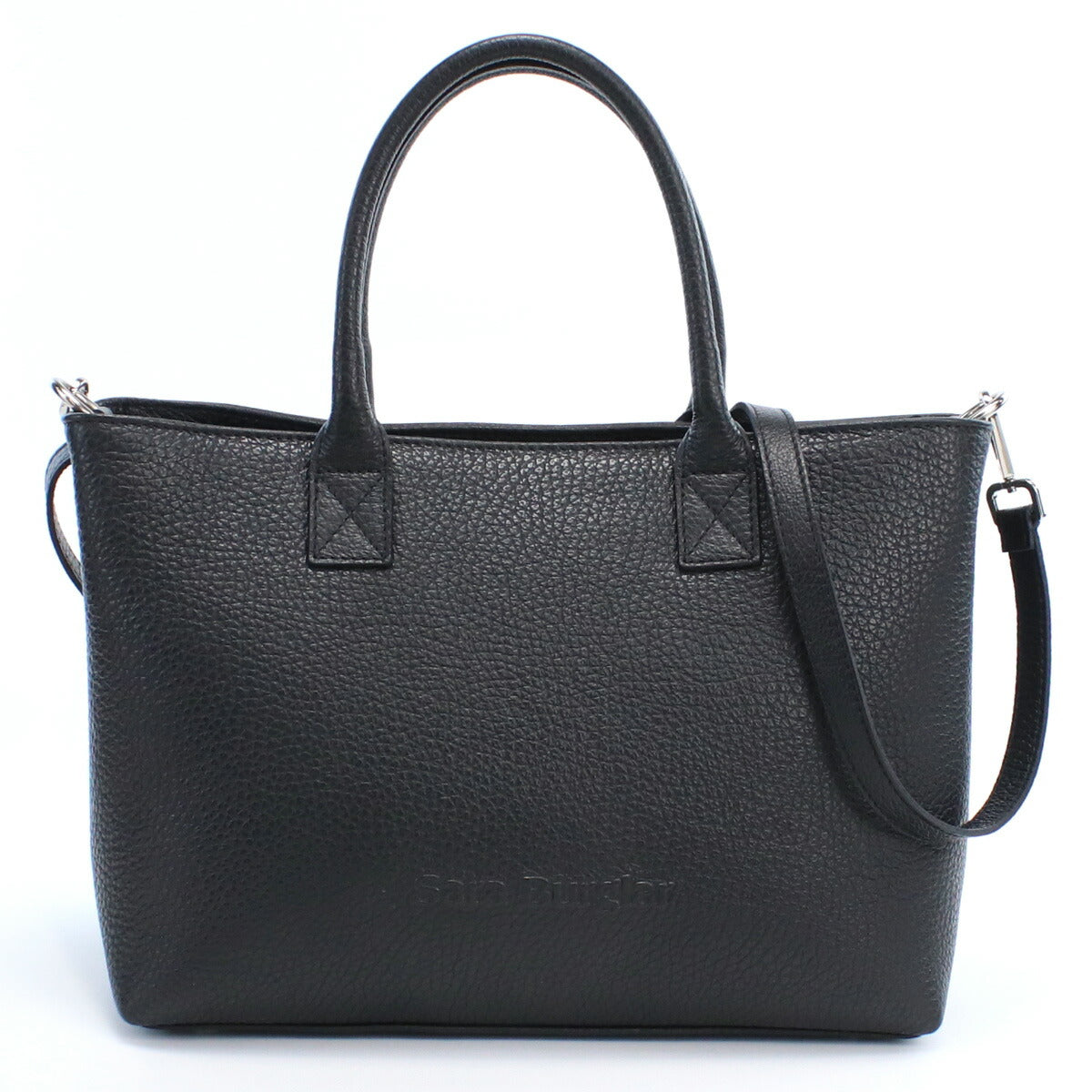 サラバーグラー トートバッグ レディース REGINA BUFALO レザー イタリア 75 NERO ブラック バッグ SBR075011
