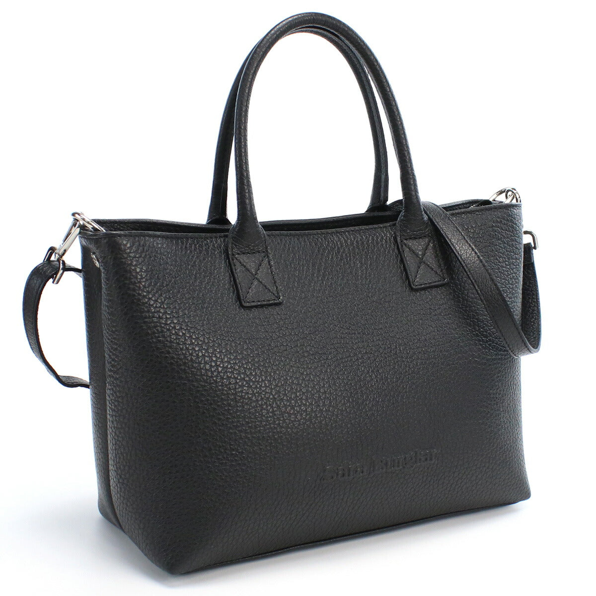 サラバーグラー トートバッグ レディース REGINA BUFALO レザー イタリア 75 NERO ブラック バッグ SBR075011