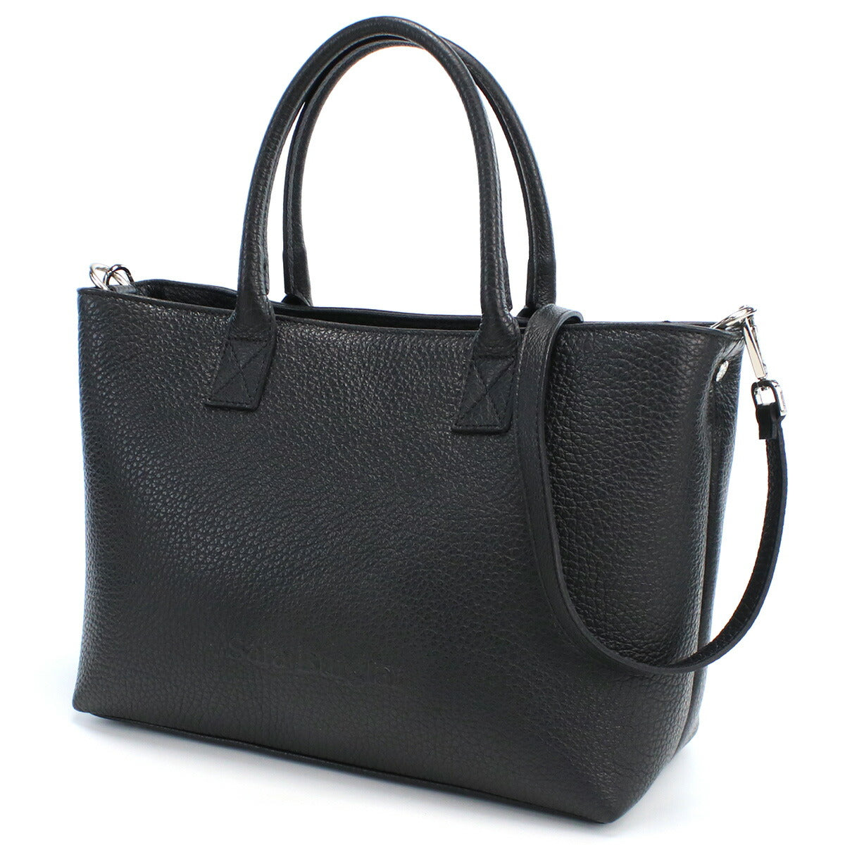 サラバーグラー トートバッグ レディース REGINA BUFALO レザー イタリア 75 NERO ブラック バッグ SBR075011