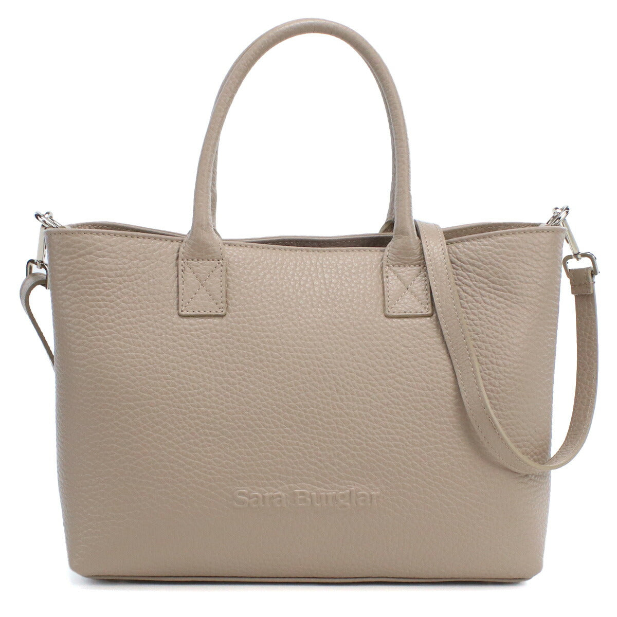 サラバーグラー トートバッグ レディース REGINA BUFALO レザー イタリア 75 TAUPE グレー系 バッグ SBR075021