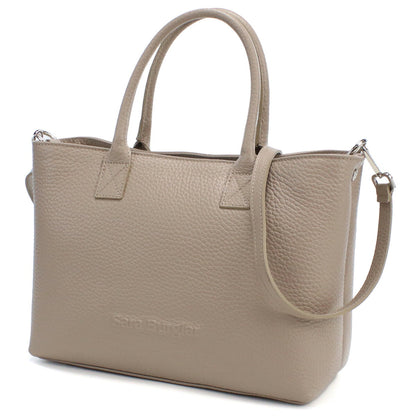 サラバーグラー トートバッグ レディース REGINA BUFALO レザー イタリア 75 TAUPE グレー系 バッグ SBR075021