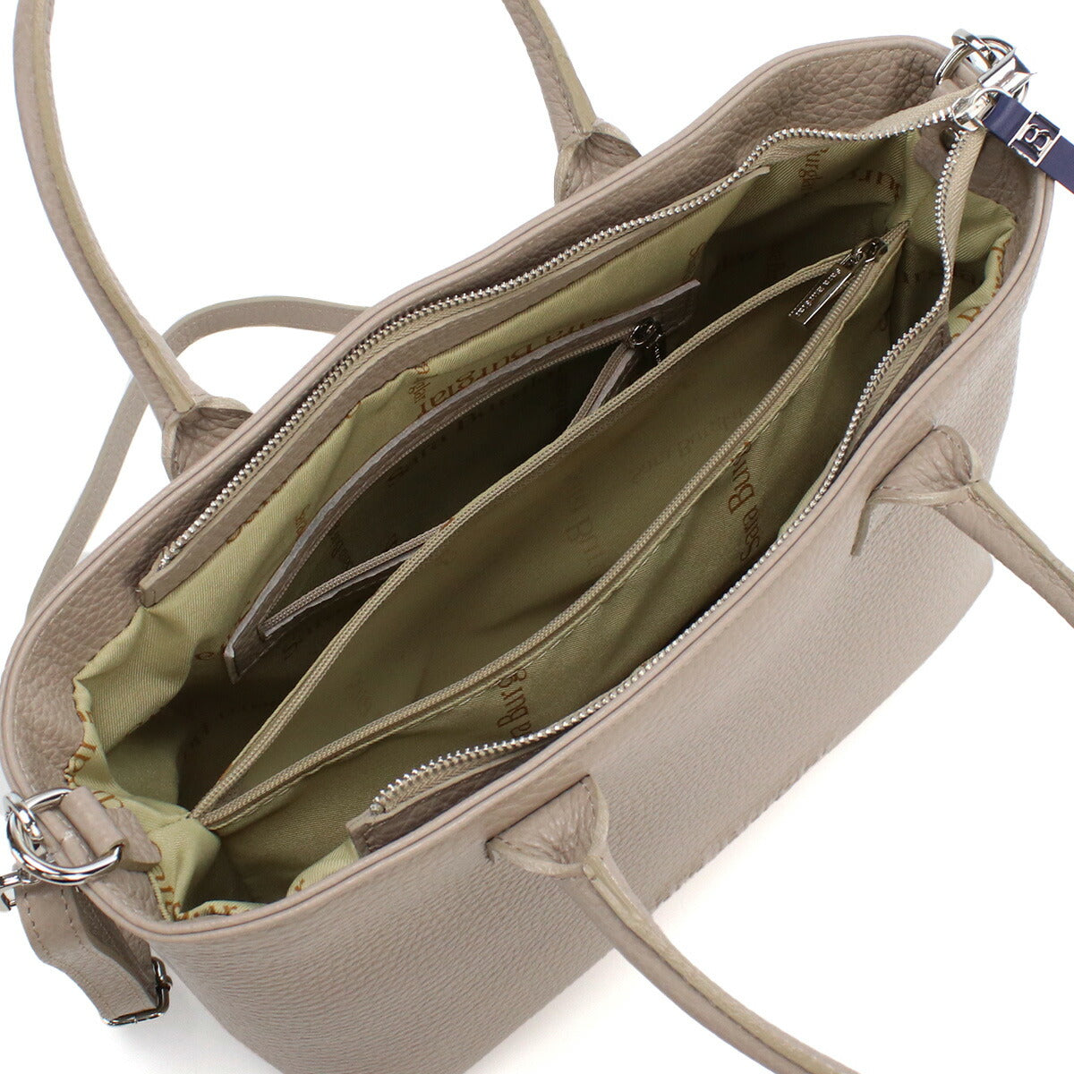 サラバーグラー トートバッグ レディース REGINA BUFALO レザー イタリア 75 TAUPE グレー系 バッグ SBR075021