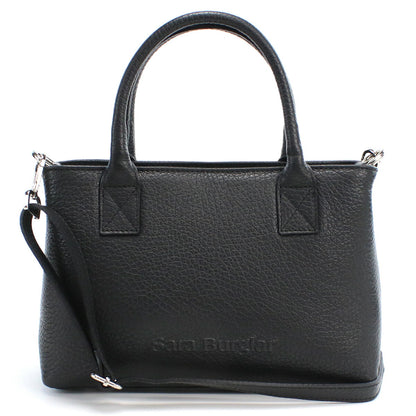 サラバーグラー トートバッグ レディース REGINA BUFALO レザー イタリア 76 NERO ブラック バッグ SBR076011
