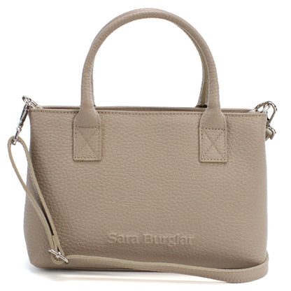 サラバーグラー トートバッグ レディース REGINA BUFALO レザー イタリア 76 TAUPE グレー系 バッグ SBR076021