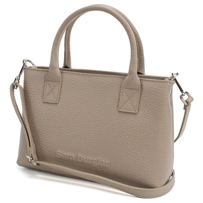 サラバーグラー トートバッグ レディース REGINA BUFALO レザー イタリア 76 TAUPE グレー系 バッグ SBR076021
