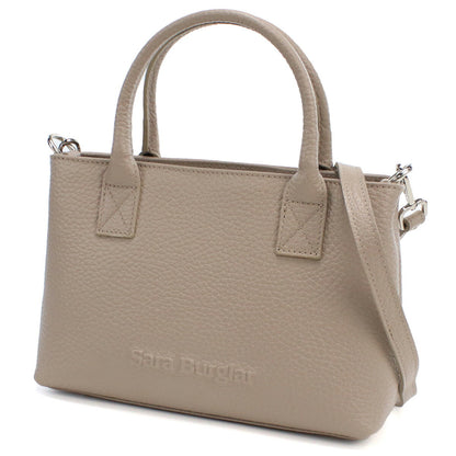 サラバーグラー トートバッグ レディース REGINA BUFALO レザー イタリア 76 TAUPE グレー系 バッグ SBR076021