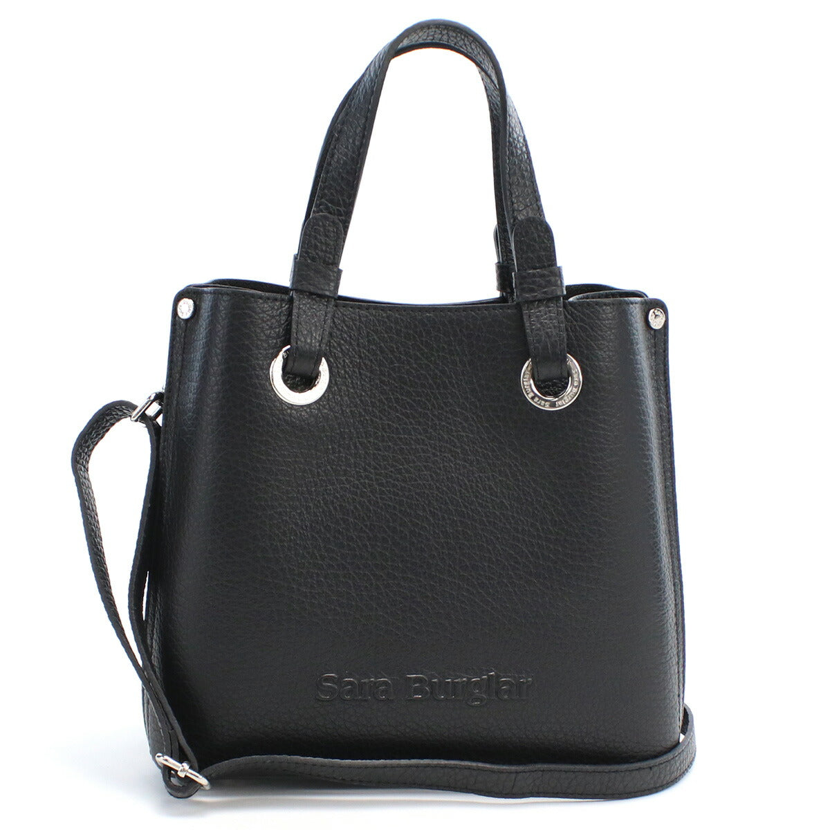 サラバーグラー トートバッグ レディース ASIA BUFALO レザー イタリア 2303 NERO ブラック バッグ SBR2303011