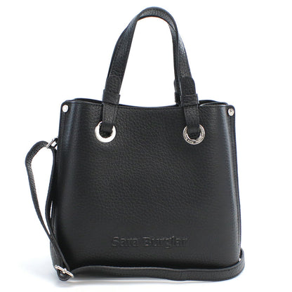サラバーグラー トートバッグ レディース ASIA BUFALO レザー イタリア 2303 NERO ブラック バッグ SBR2303011
