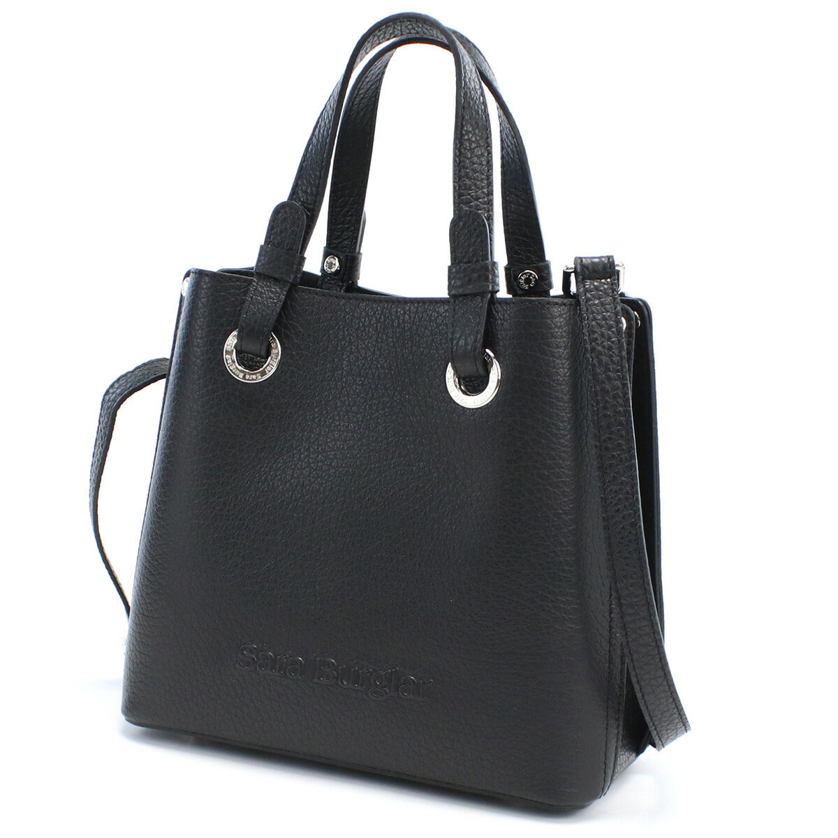 サラバーグラー トートバッグ レディース ASIA BUFALO レザー イタリア 2303 NERO ブラック バッグ SBR2303011