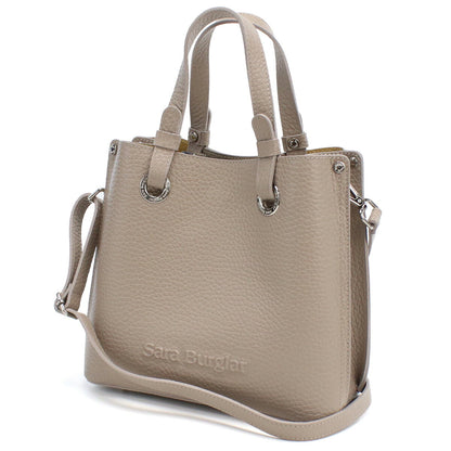 サラバーグラー トートバッグ レディース ASIA BUFALO レザー イタリア 2303 TAUPE グレー系 バッグ SBR2303021