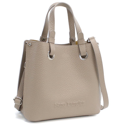サラバーグラー トートバッグ レディース ASIA BUFALO レザー イタリア 2303 TAUPE グレー系 バッグ SBR2303021