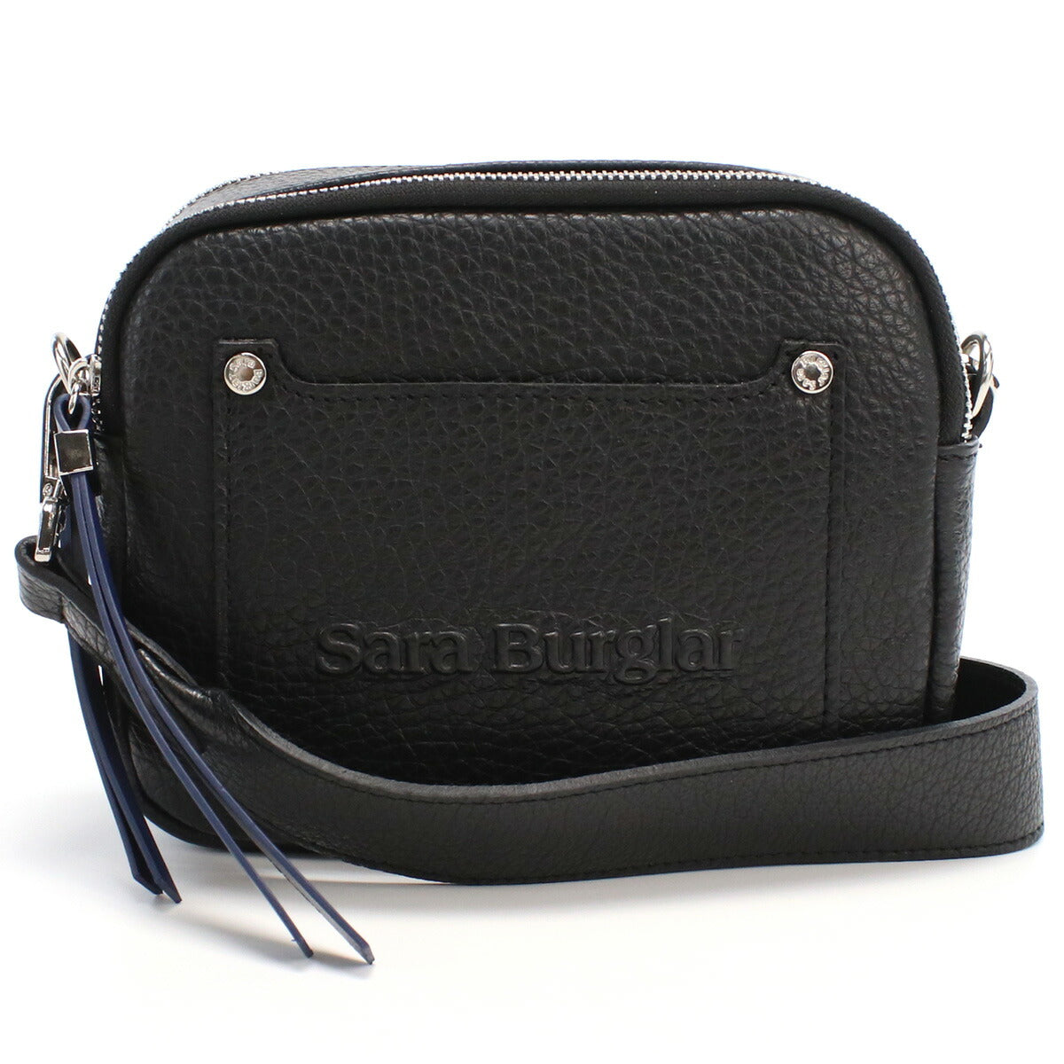 サラバーグラー 斜め掛けショルダーバッグ レディース REGINA BUFALO レザー イタリア 916 NERO ブラック バッグ SBR916011