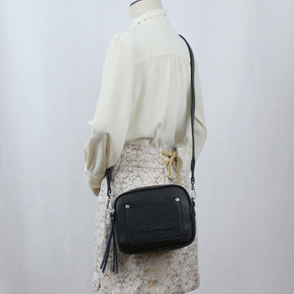 サラバーグラー 斜め掛けショルダーバッグ レディース REGINA BUFALO レザー イタリア 916 NERO ブラック バッグ SBR916011