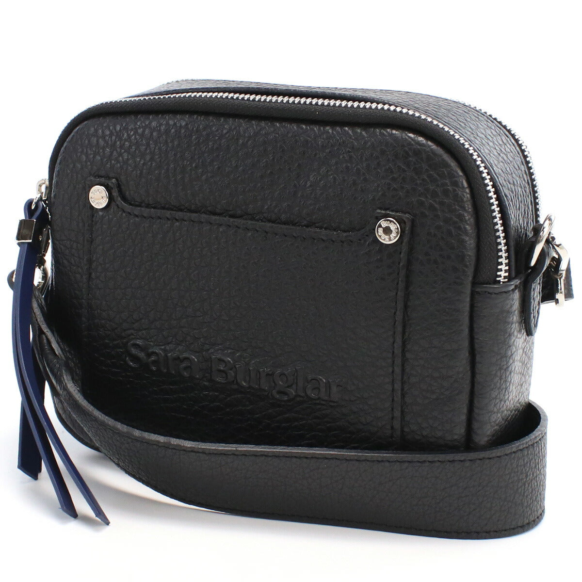 サラバーグラー 斜め掛けショルダーバッグ レディース REGINA BUFALO レザー イタリア 916 NERO ブラック バッグ SBR916011