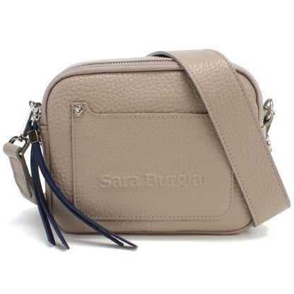 サラバーグラー 斜め掛けショルダーバッグ レディース REGINA BUFALO レザー イタリア 916 TAUPE グレー系 バッグ SBR916021