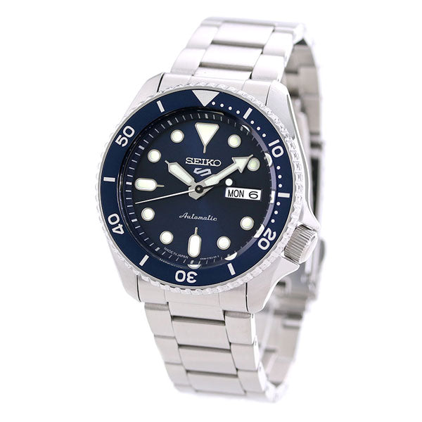 SEIKO 5スポーツ SBSA001 自動巻き式時計 セイコー5 新品 正規品 セイコー 5スポーツ SBSA001 メンズ メカニカル 自動巻き ブルー