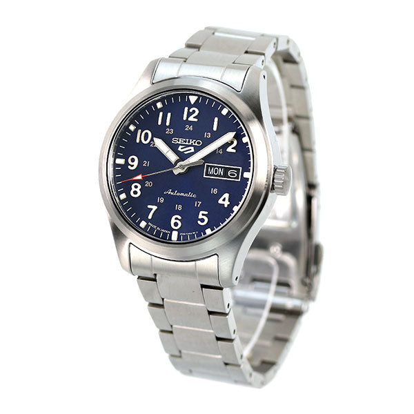 Seiko 5 Sports Made in Japan Automatic Mechanical Limited Model Field Series SBSA113 SEIKO Sports Style Navy Watch Brand Men&