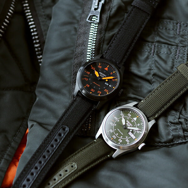 Seiko 5 Sports Field Street Style MA-1 Limited Model Automatic Mechanical Watch Brand Field Series SBSA141 SEIKO SBSA141