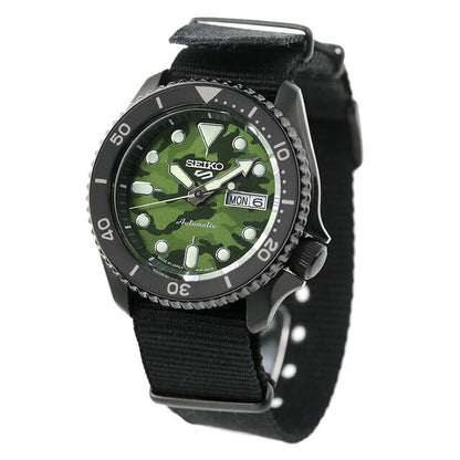 Seiko 5 Sports Sports Style Camouflage Automatic Mechanical Watch Brand Men&