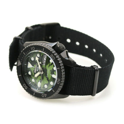 Seiko 5 Sports Sports Style Camouflage Automatic Mechanical Watch Brand Men&