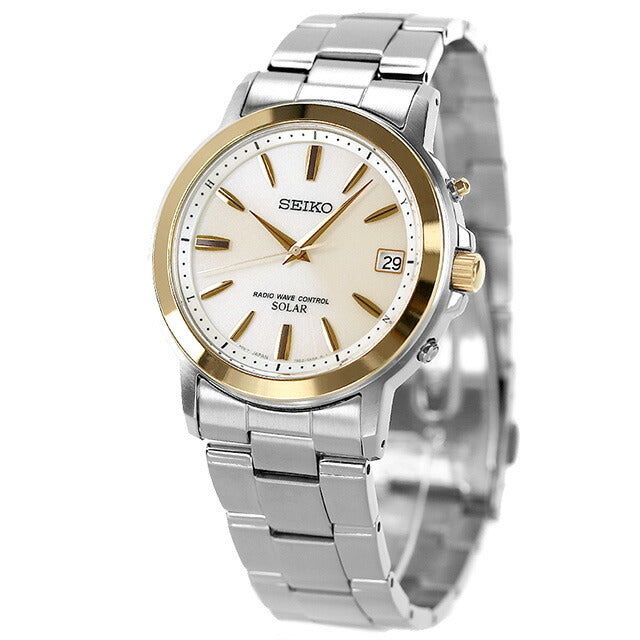 精工观看品牌男士太阳能广播SBTM170 Seiko SBTM170