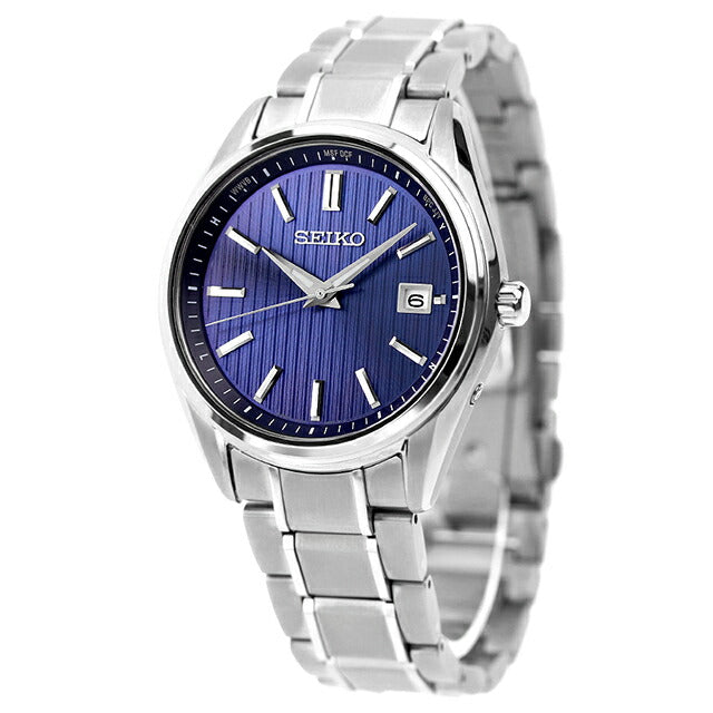 精工选择高级太阳能电台观看品牌男士有限型钛Seiko SBTM339模拟海军在日本制造SBTM339