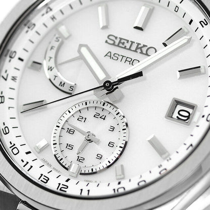 Seiko Astron NEXTER World Time Radio Solar Watch Brand Men&