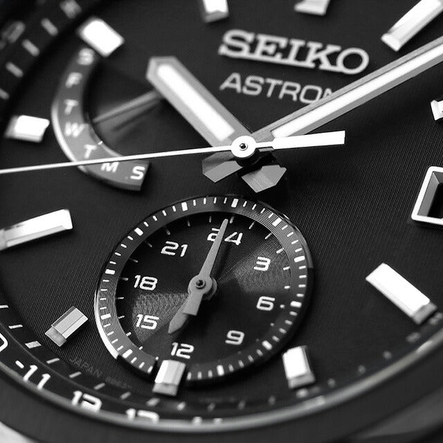 Seiko Astron NEXTER World Time Radio Solar Watch Brand Men&