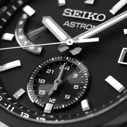 Seiko Astron NEXTER World Time Radio Solar Watch Brand Men&