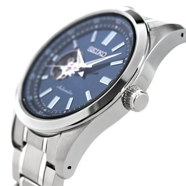 セイコーセレクション Seiko時計　SCVE051 機械式　オープンハート SEIKO SELECTION セイコー メンズ 腕時計 ブランド 日本製