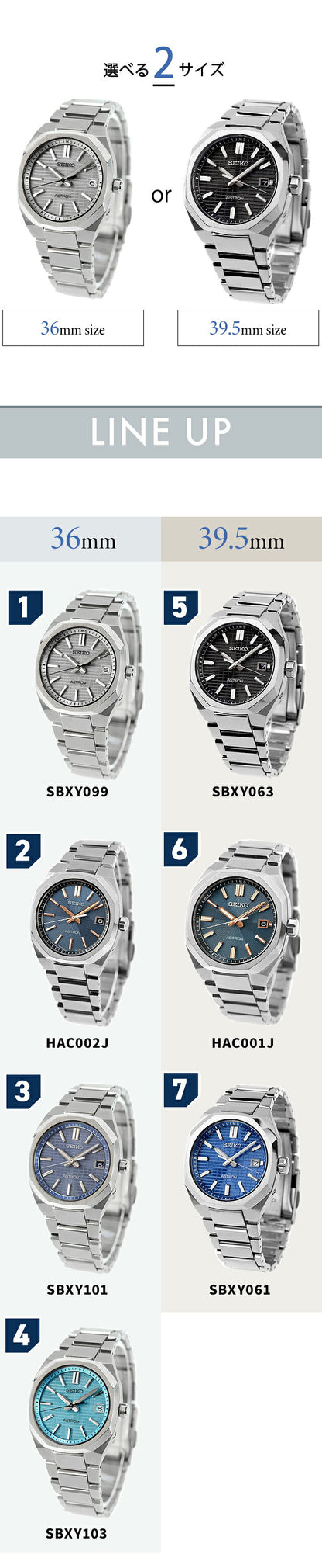 SEIKO-SBXY ｜ アストロン ソーラー