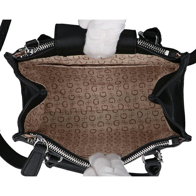 Guess 单肩包女装品牌 GUESS RODNEY 挎包 2WAY SF792605 黑色包 SF792605-BK