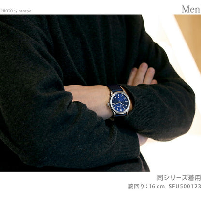 サルヴァトーレ フェラガモ ニュー ジェント クオーツ 腕時計 ブランド メンズ Salvatore Ferragamo SFU500123 アナログ ブルー ネイビー スイス製 SFU500123
