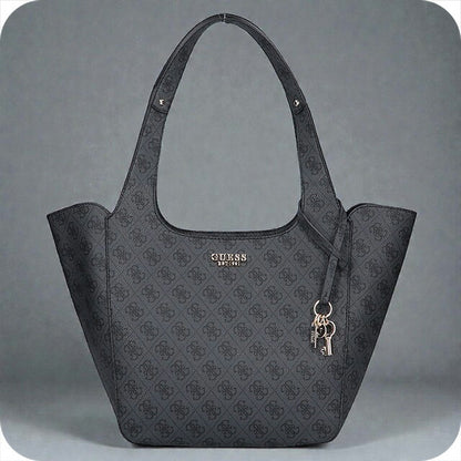 Guess手提包女装品牌GUESS CALISTA SG733422 COAL LOGO包SG733422-CLO