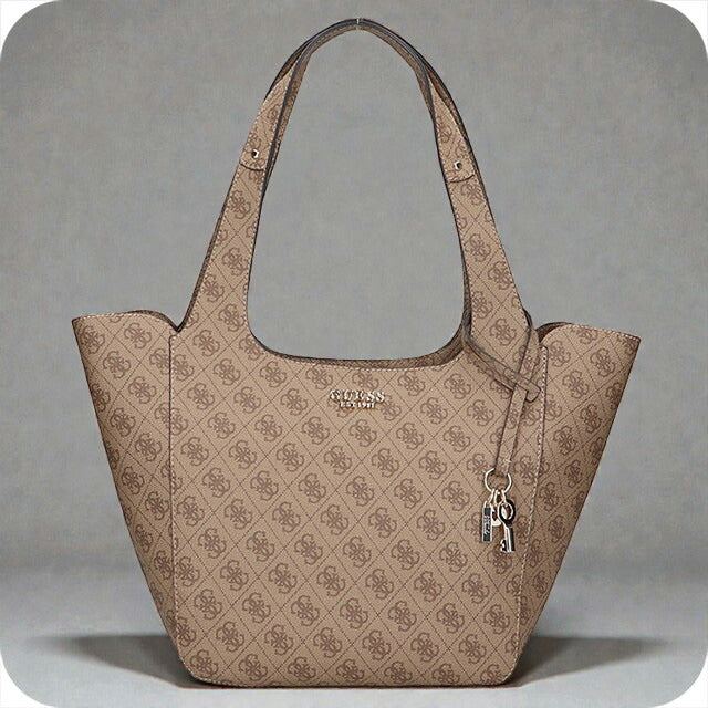 Guess 手提包女装品牌 GUESS CALISTA SG733422 LATTE LOGO 包 SG733422-LTL