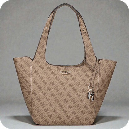 Guess 手提包女装品牌 GUESS CALISTA SG733422 LATTE LOGO 包 SG733422-LTL