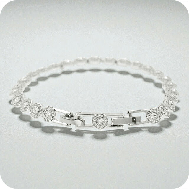 スワロフスキー ブレスレット レディース ブランド SWAROVSKI 5071173 ホワイト(クリア）/シルバー
