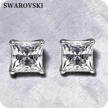 Swarovski earrings for women brand SWAROVSKI studs for both ears 5537868 silver accessories