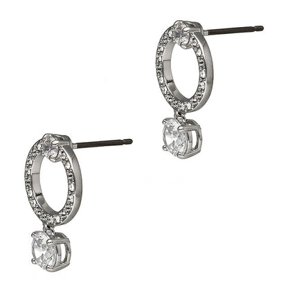 Swarovski earrings for women brand SWAROVSKI studs for both ears 5633835 silver accessories