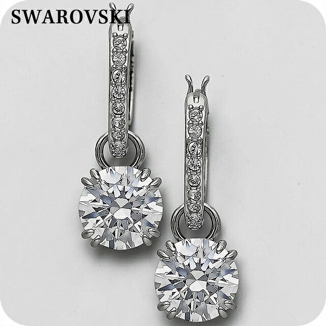 スワロフスキー ピアス レディース ブランド SWAROVSKI フープ