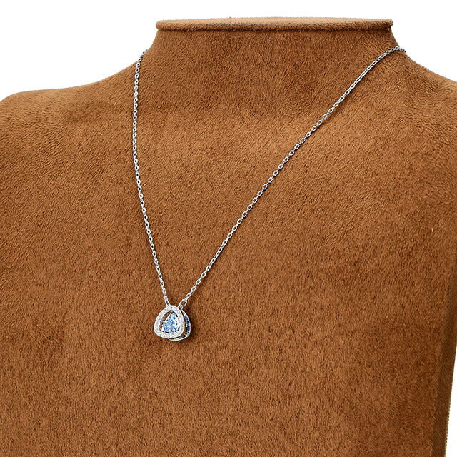 スワロフスキー ネックレス レディース ブランド SWAROVSKI 5640290 シルバー/ブルー SK-5640290